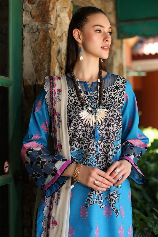 Picture of <!--os-->Charizma - PM4-34 Print Melody Printed Lawn Collection Vol 4 - Available at Raja Sahib