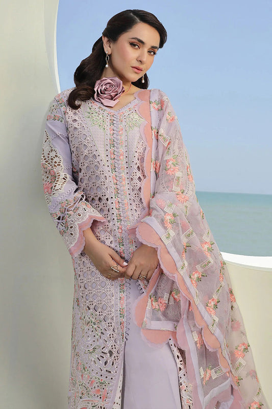 Picture of <!--ads-->Maryam Hussain - L24-04 FEROZ Meer Luxury Lawn Collection - Available at Raja Sahib