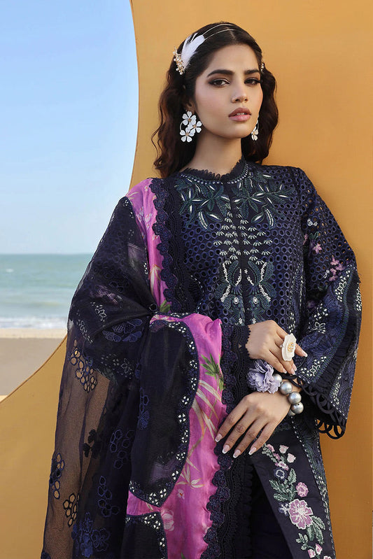 Picture of <!--adr-->Maryam Hussain - L24-08 ZOYA Meer Luxury Lawn Collection - Available at Raja Sahib