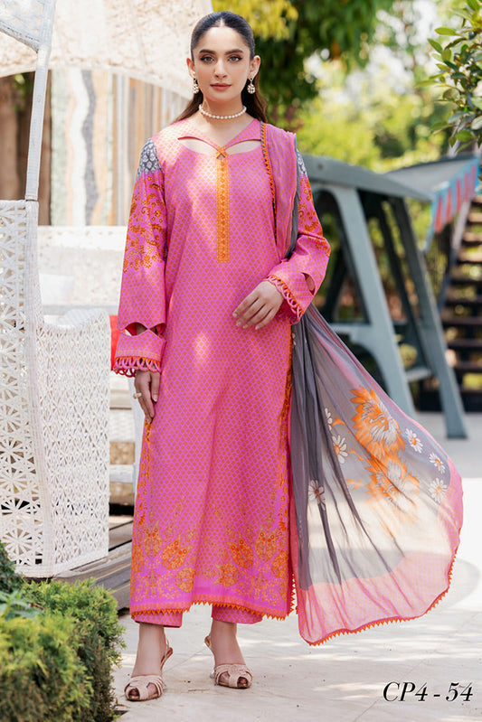 Picture of <!--oe-->Charizma - CP4-54 C Prints Printed Lawn Collection Vol 6 - Available at Raja Sahib
