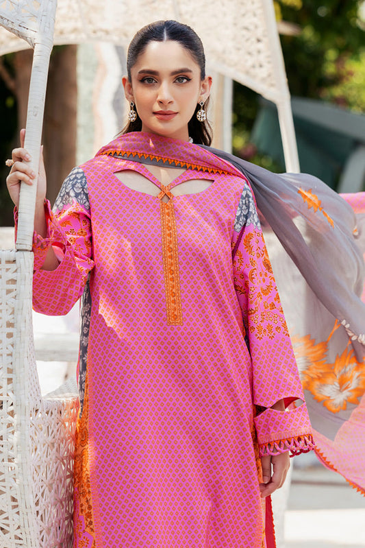 Picture of <!--oe-->Charizma - CP4-54 C Prints Printed Lawn Collection Vol 6 - Available at Raja Sahib