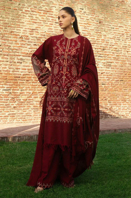 Picture of Zara Shahjahan - Winter Collection - RAHA-D8 - Unstitched - Available at Raja Sahib