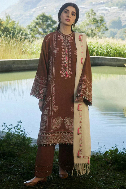 Picture of Zaha - Autumn Winter Collection - ZW24-14 SAHIBA - Unstitched - Available at Raja Sahib