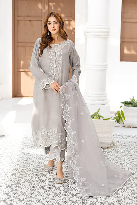 Picture of Anayra Amal - Parwaan RTW Collection - 3 PC - Abr - Available at Raja Sahib