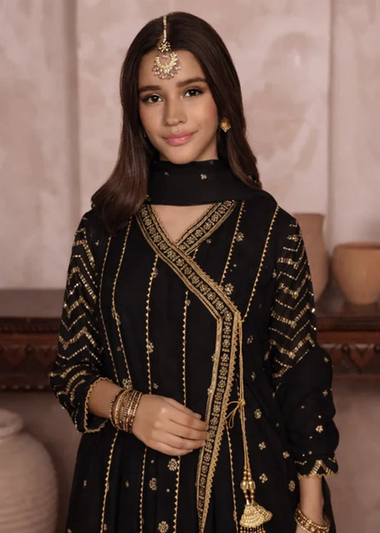 Abaan Zohan - Nayaab - Kids Black - 3 Piece