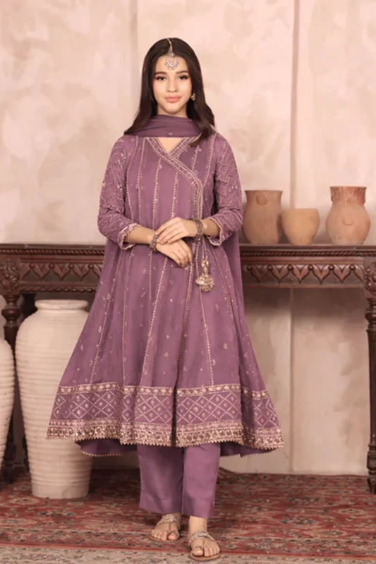 Abaan Zohan - Nayaab - Kids lilac - 3 Piece