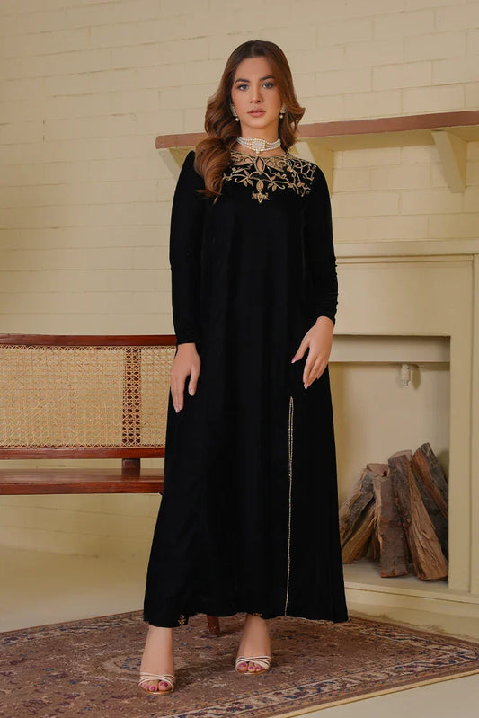 Picture of Amber Imran - Velvet Edition - Black Noir - Available at Raja Sahib