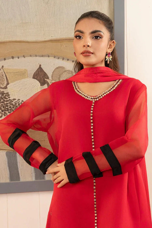 Picture of <!--abl-->Stitch Vibes - Basic Wear Pret - 4 PC - Pink Embellished Dress - Available at Raja Sahib