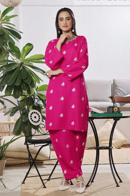 Picture of <!--bxd-->Abaan Zohan - Akkas Collection - Hot Pink - Available at Raja Sahib