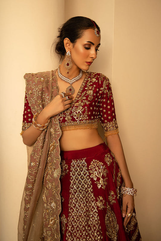 Picture of <!--uv-->Ahmad Raza - Aaghaz Pret Collection - Arq e Gulab - Available at Raja Sahib