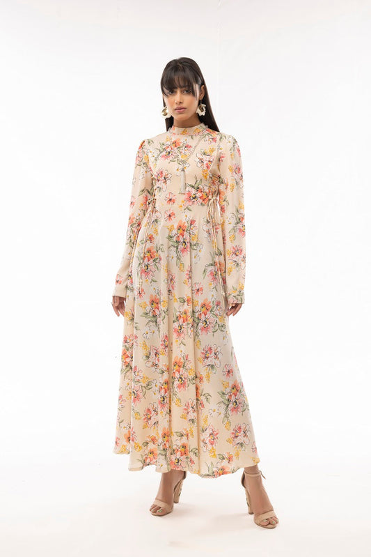 Ellena - Western Georgette Dress