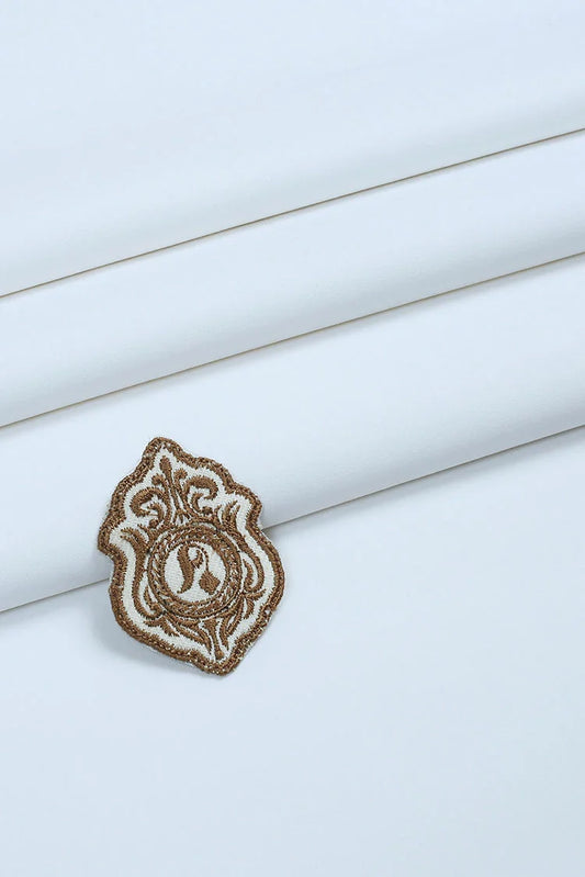 Fabrich - Unstitch Atlantis Wash & Wear Kameez Shalwar Fabric - Off White