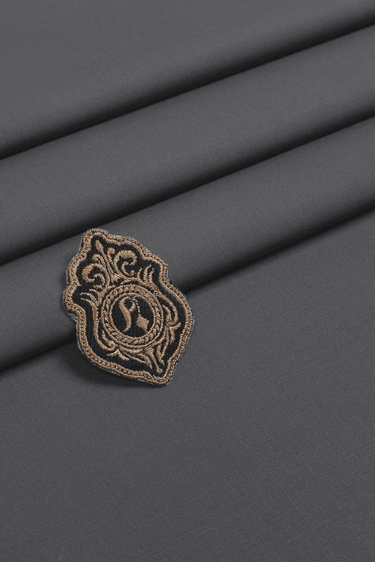 Fabrich - Unstitch Atlantis Wash & Wear Kameez Shalwar Fabric - Carob