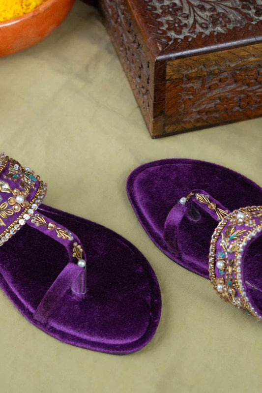 On Your Feets - Kolhapuri - Amethyst Noor