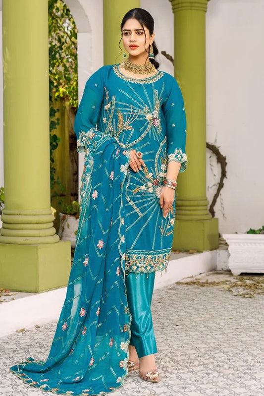 Picture of <!--abf-->Ketifa - Formals Unstitched Collection - Style Stories - Available at Raja Sahib