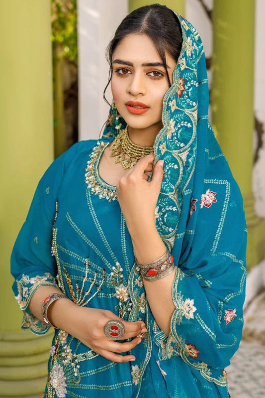 Picture of <!--abf-->Ketifa - Formals Unstitched Collection - Style Stories - Available at Raja Sahib