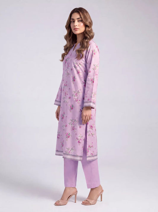 Kleren - Printed Lawn - A-53 - 2 Piece - Unstitched