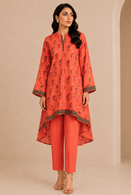 Kleren - Printed Lawn - A-42 - 2 Piece - Unstitched