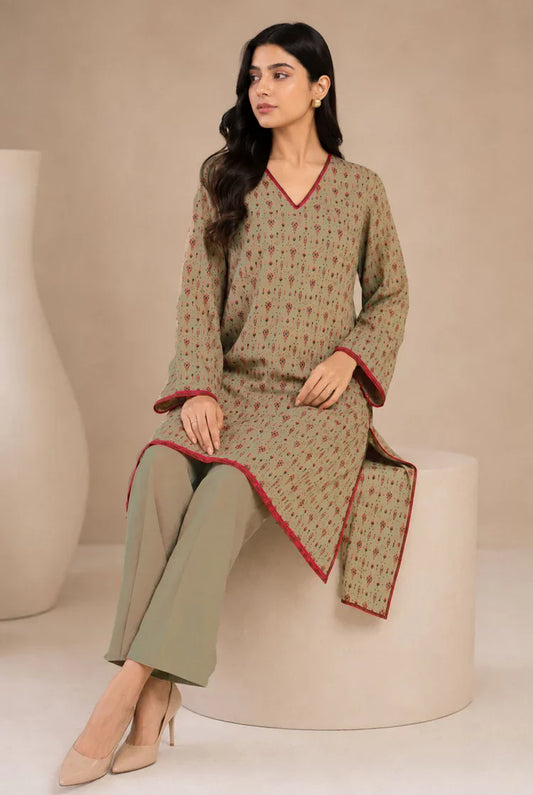 Kleren - Printed Lawn - A-48 - 2 Piece - Unstitched
