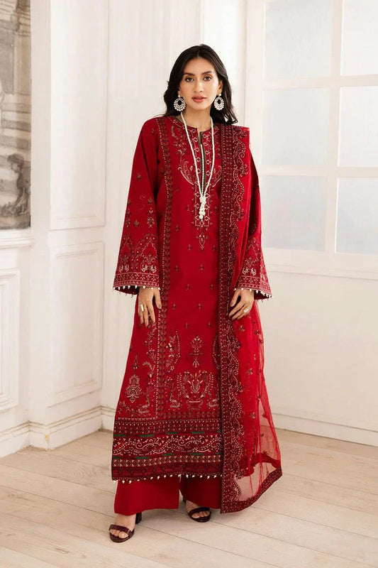 Picture of Maryum N Maria - Mira Luxury Lawn Collection - GULMAR-FS50100 - Unstitched - Available at Raja Sahib
