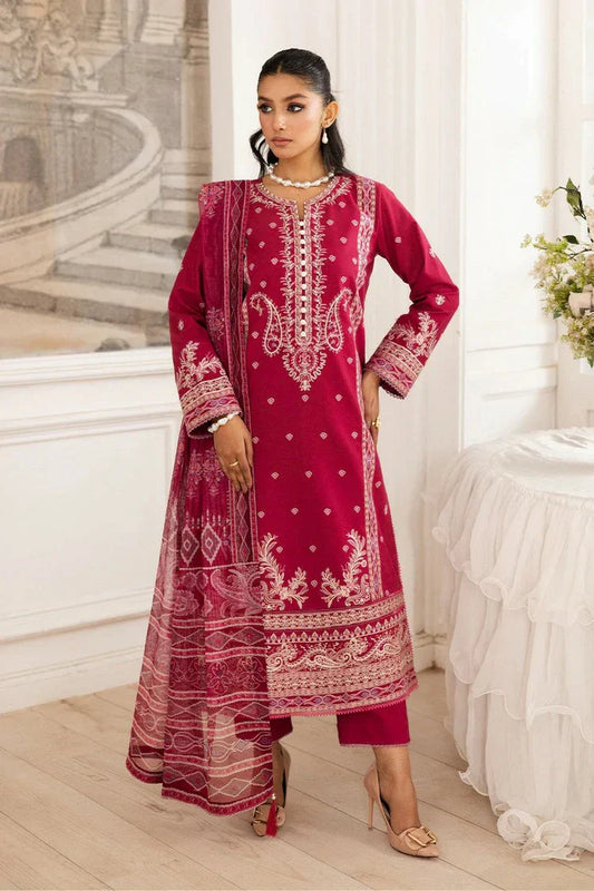 Picture of Maryum N Maria - Mira Luxury Lawn Collection - NARGES-FS50108 - Unstitched - Available at Raja Sahib