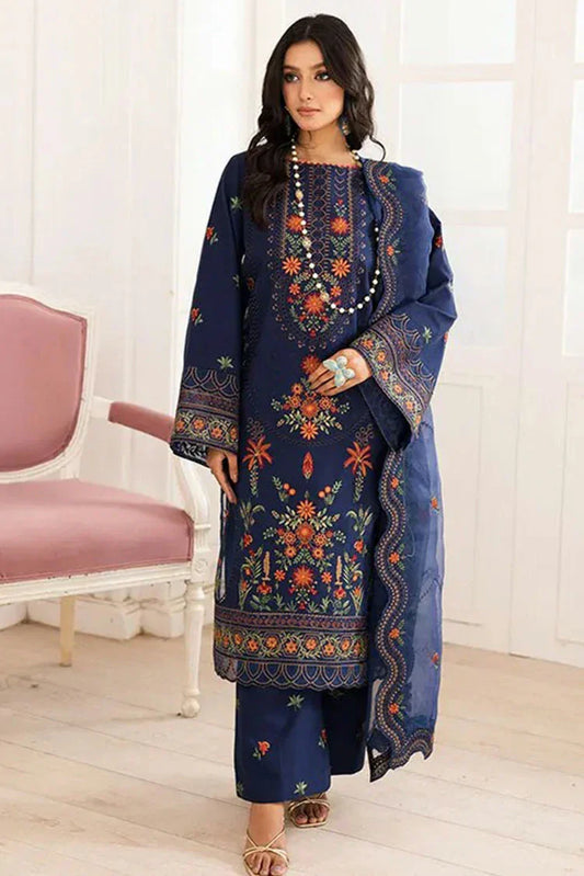 Picture of Maryum N Maria - Mira Luxury Lawn Collection - PRESTOO-FS50109 - Unstitched - Available at Raja Sahib
