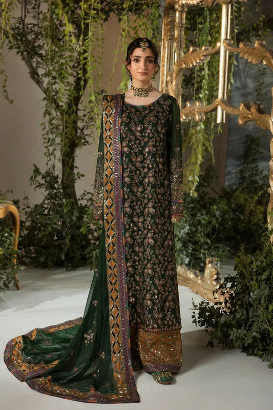 Picture of House of Nawab - Gulmira Luxury Chiffon Collection - 02 FAIQAH - Unstitched - Available at Raja Sahib