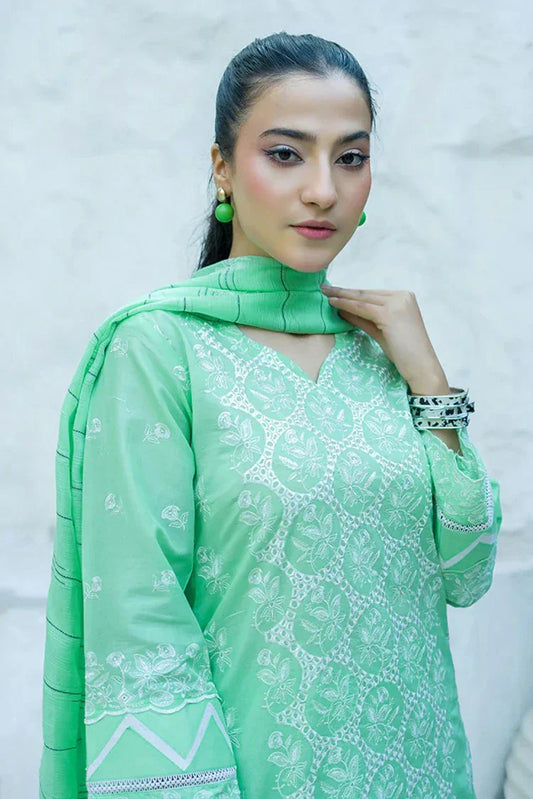 Picture of Banafsheh - Chikankari Luxury Embroidered Lawn Collection - BN-307 - Unstitched - Available at Raja Sahib