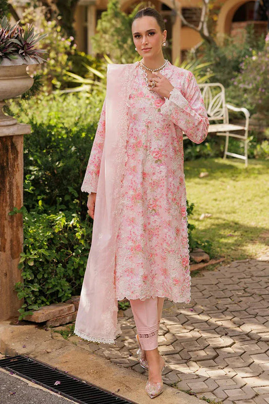 Picture of Rajbari - Floral Symphony Lawn Collection - Design 03 - Unstitched - Available at Raja Sahib