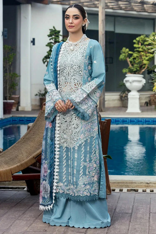 Picture of Motifz - Premium Lawn Collection - 5301-ELAYNE - Unstitched - Available at Raja Sahib