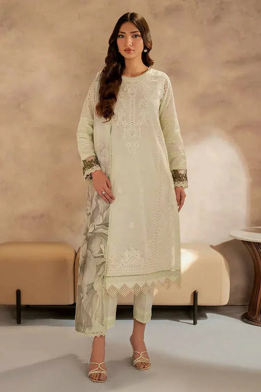 Picture of Zarif - Chikankari Lawn Collection - UNST-LWN-08 ROOHAL - Unstitched - Available at Raja Sahib