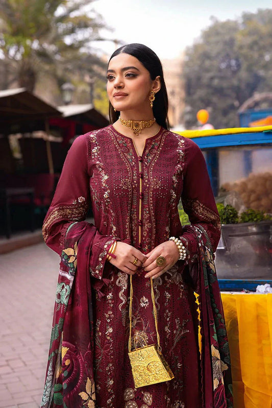 Picture of Ramsha - Andaaz Luxury Lawn Collection Vol 11 - Z-1104 - Unstitched - Available at Raja Sahib