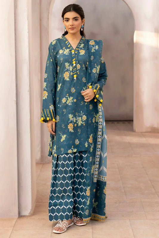 Picture of Motifz - Rang Printed Lawn Collection Vol 4 - 5522-BREA - Unstitched - Available at Raja Sahib
