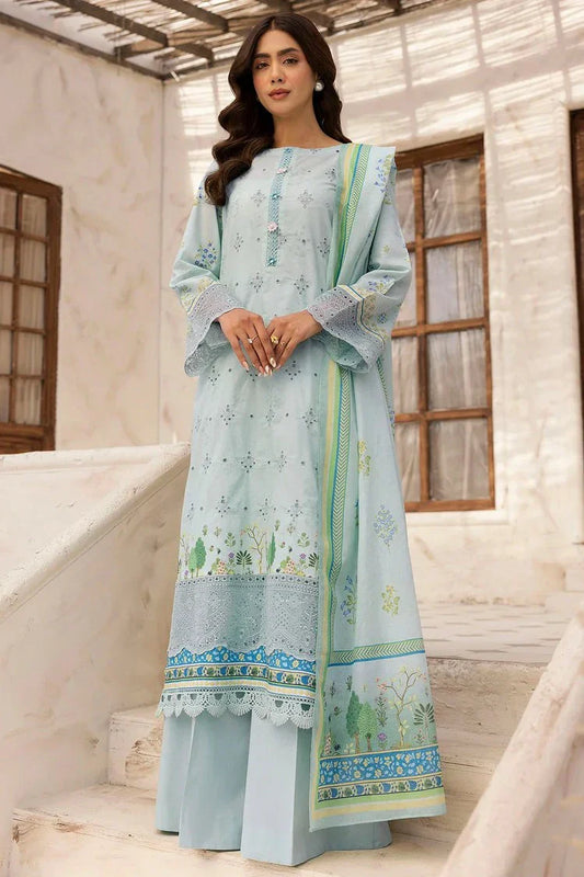 Picture of <!--aog-->Motifz - Digital Printed Embroidered Lawn Collection - 5411-SIRA - Unstitched - Available at Raja Sahib
