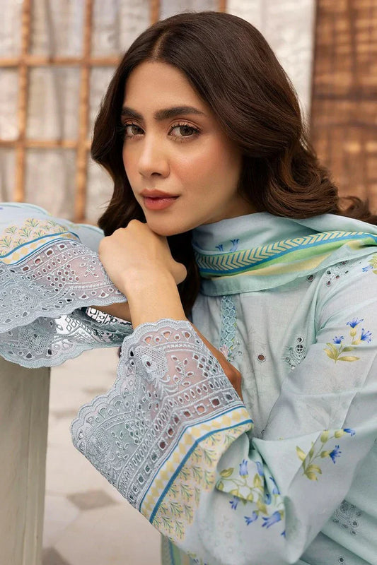 Picture of <!--aog-->Motifz - Digital Printed Embroidered Lawn Collection - 5411-SIRA - Unstitched - Available at Raja Sahib