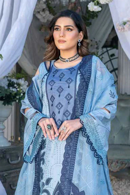Picture of Janique - Eid Lawn Collection Vol 8 - Design 01 - Unstitched - Available at Raja Sahib