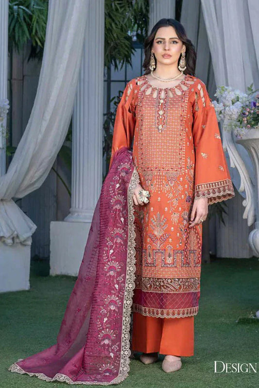 Picture of Janique - Eid Lawn Collection Vol 8 - Design 05 - Unstitched - Available at Raja Sahib