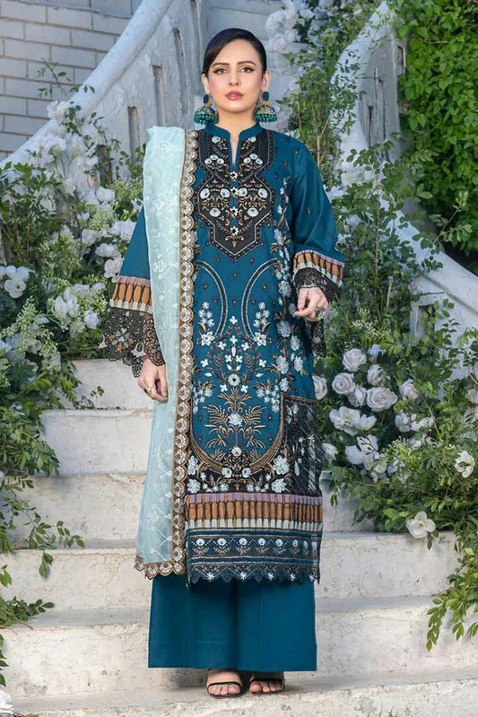 Picture of Janique - Eid Lawn Collection Vol 8 - Design 07 - Unstitched - Available at Raja Sahib