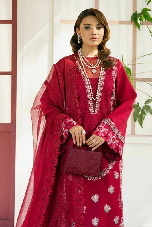 Picture of Zevk - Flora Festive Lawn Vol 2 - 02 ZINNIA - Unstitched - Available at Raja Sahib