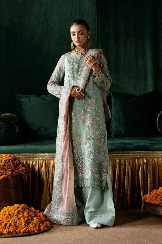 Picture of Ramsha - Dastak Luxury Chiffon Collection Vol 2 - Q-206 - Unstitched - Available at Raja Sahib