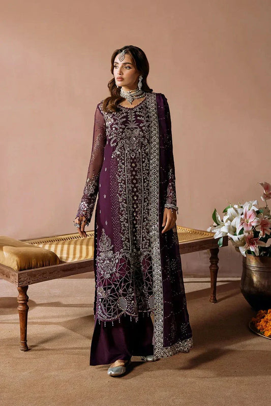 Picture of Ramsha - Dastak Luxury Chiffon Collection Vol 2 - Q-208 - Unstitched - Available at Raja Sahib