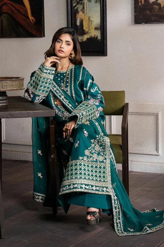 Picture of Freesia - Aqs Luxury Lawn Collection - AFNAN-FS50116 - Unstitched - Available at Raja Sahib
