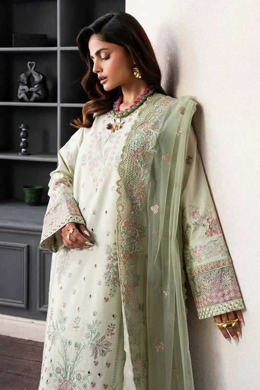 Picture of Freesia - Aqs Luxury Lawn Collection - BRIRA-FS50118 - Unstitched - Available at Raja Sahib