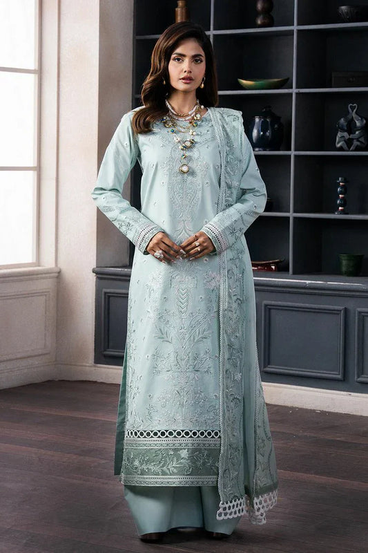 Picture of Freesia - Aqs Luxury Lawn Collection - AREESHA-FS50119 - Unstitched - Available at Raja Sahib