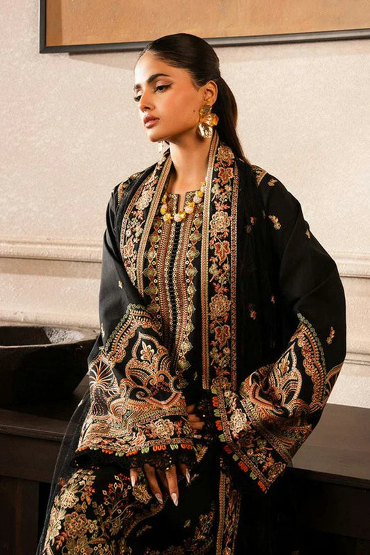 Picture of Freesia - Aqs Luxury Lawn Collection - AIZA-FS50121 - Unstitched - Available at Raja Sahib