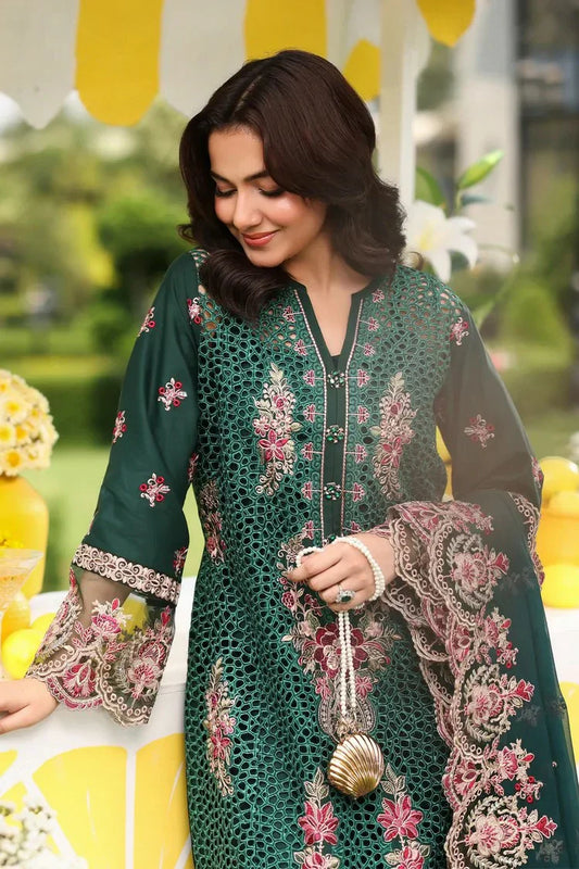 Picture of Imrozia - Hayam Eid Luxury Lawn - SL 89 AMAL - Unstitched - Available at Raja Sahib