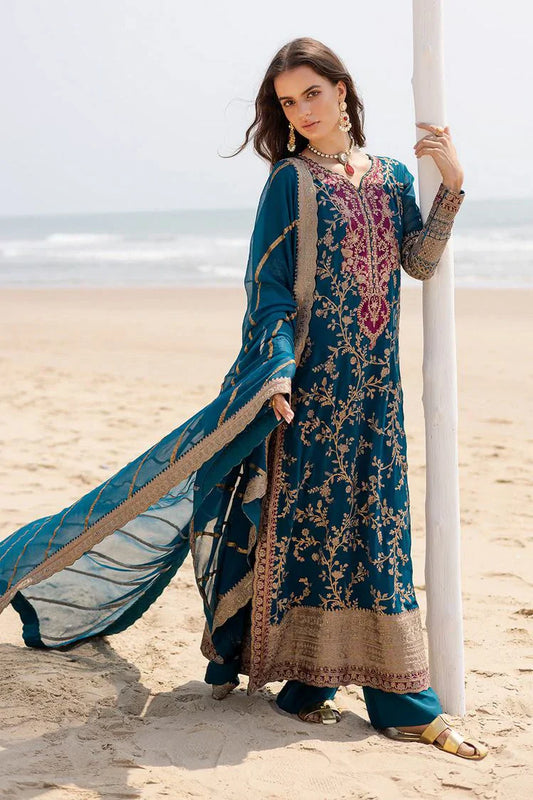 Picture of Freesia - Zyra Luxury Chiffon Collection - Aadhya-FW40052 - Unstitched - Available at Raja Sahib