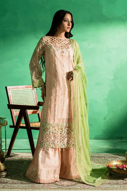Picture of Zebtan - Farmaish Embroidered Chiffon Collection Vol 8 - FC-08 - Unstitched - Available at Raja Sahib