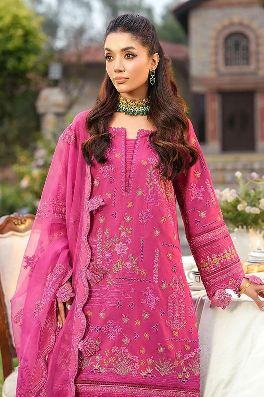 Zarizaa - Echelon Luxury Lawn - 07 DAMASK - Unstitched