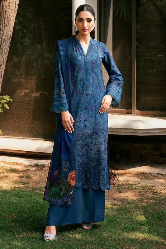 Picture of Motifz - Amal Embroidered Eid Lawn Drop 2 - 5359-FLORA - Unstitched - Available at Raja Sahib
